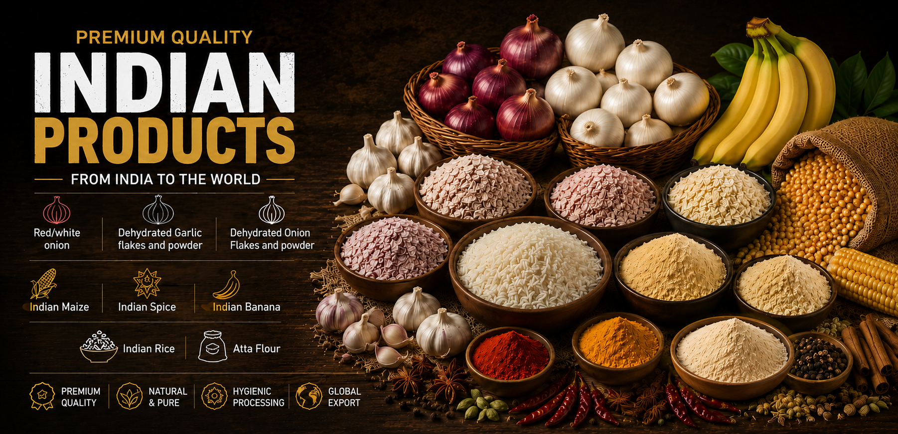 Kisan Export Banner